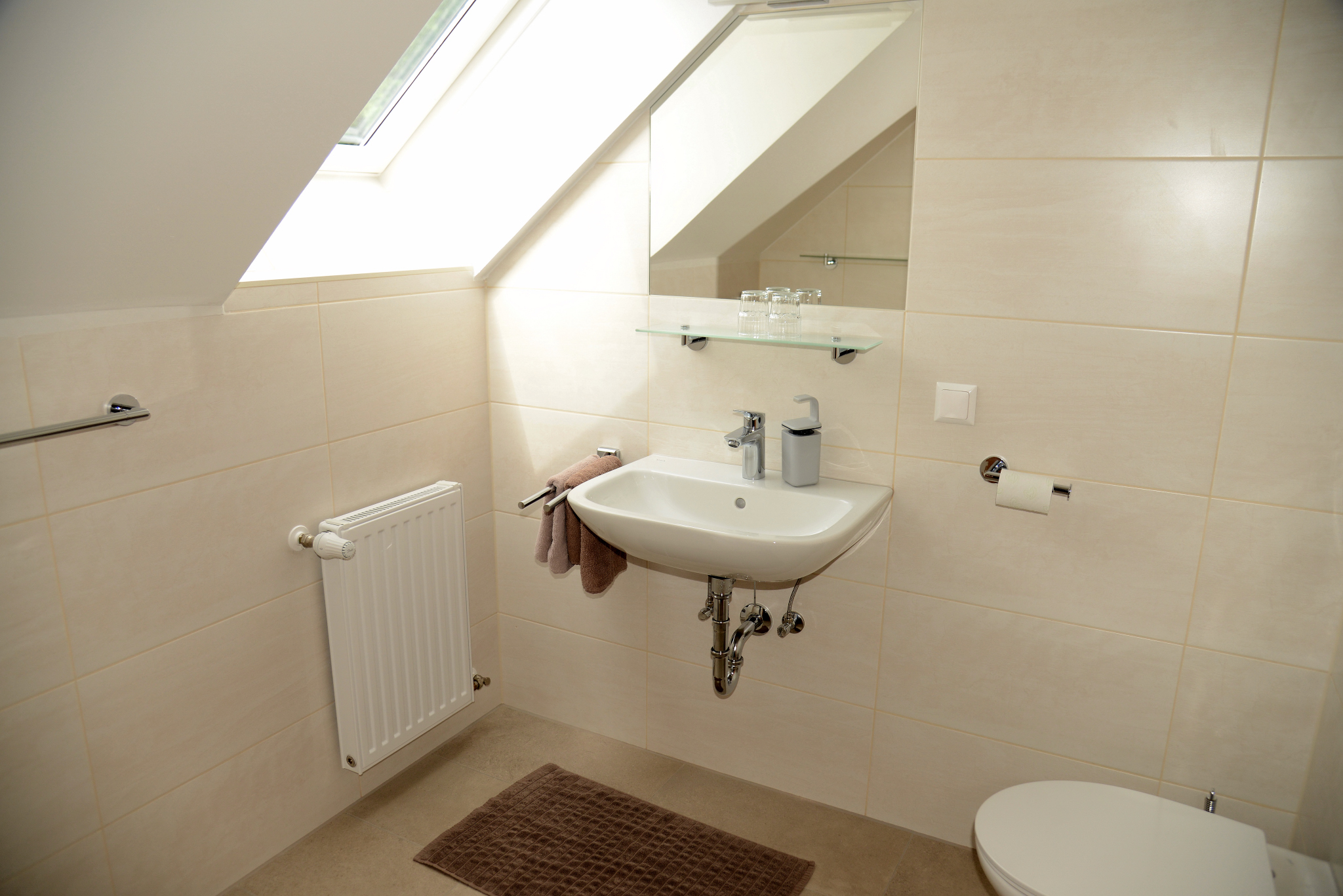 Badezimmer Gästehaus Rosi